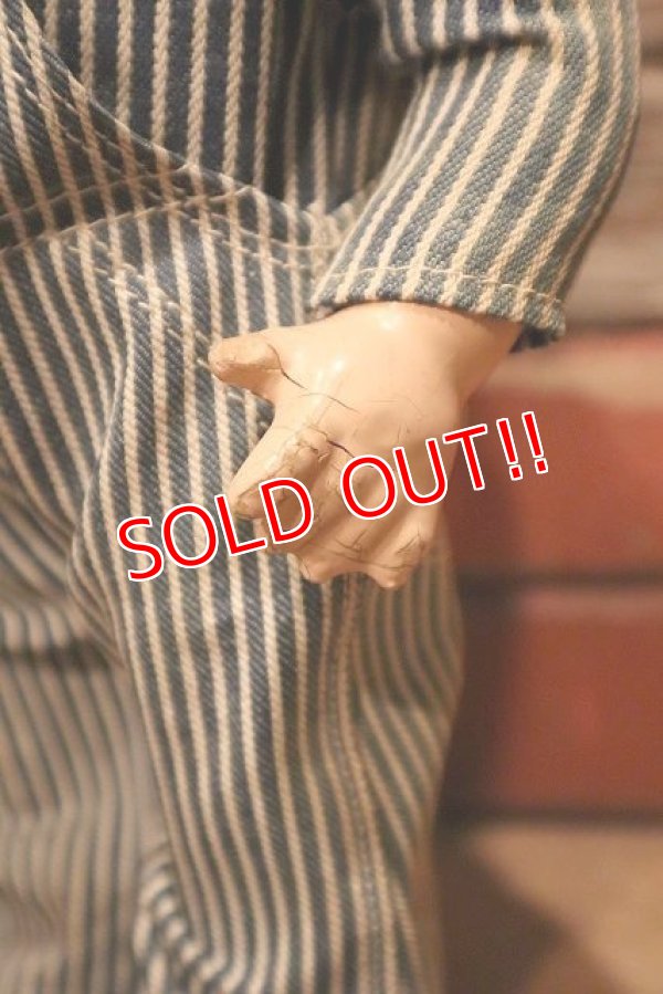 画像11: ct-230201-33 Lee / Buddy Lee 1950's Hard Plastic Doll "Hickory Overalls"