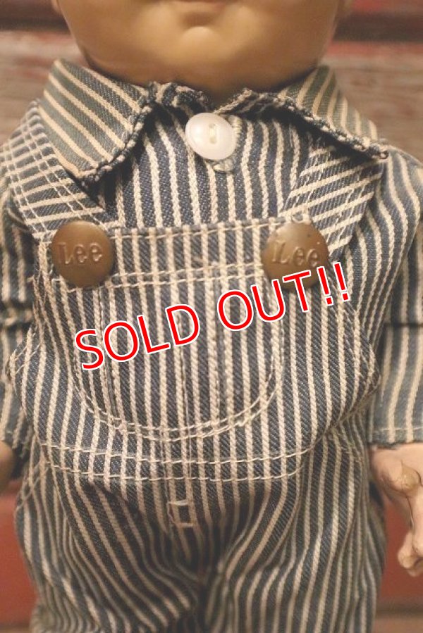 画像3: ct-230201-33 Lee / Buddy Lee 1950's Hard Plastic Doll "Hickory Overalls"