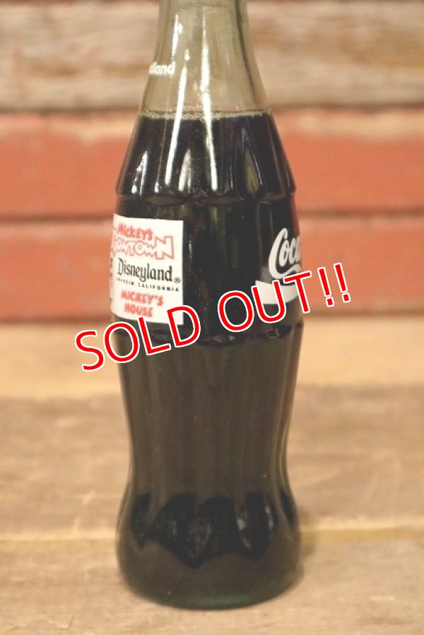 画像4: ct-230301-70 Disneyland TOON TOWN / 1990's Mickey's House Coca Cola CLASSIC Bottle