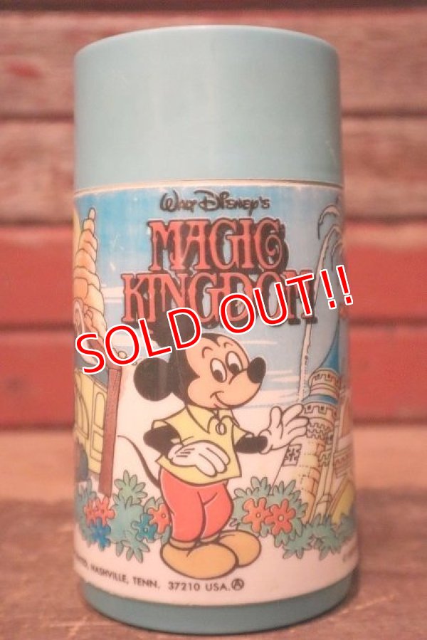 画像1: ct-230301-86 Walt Disney World MAGIC KINGDOM / ALADDIN 1970's Water Bottle