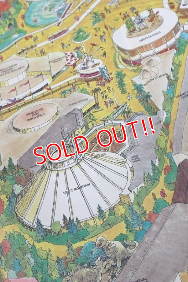 画像10: ct-230301-91 Disneyland / 1983 Guide Map Poster