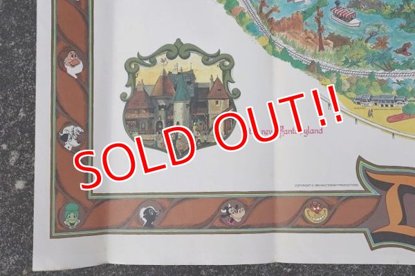 画像7: ct-230301-91 Disneyland / 1983 Guide Map Poster