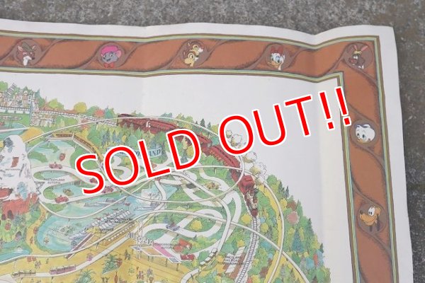 画像5: ct-230301-91 Disneyland / 1983 Guide Map Poster