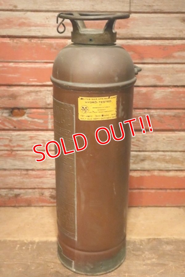 画像5: dp-230301-20 1940's-1950's Metal Fire Extinguisher