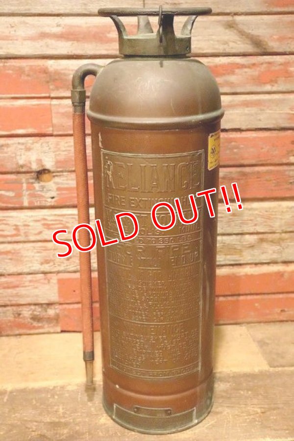 画像1: dp-230301-20 1940's-1950's Metal Fire Extinguisher