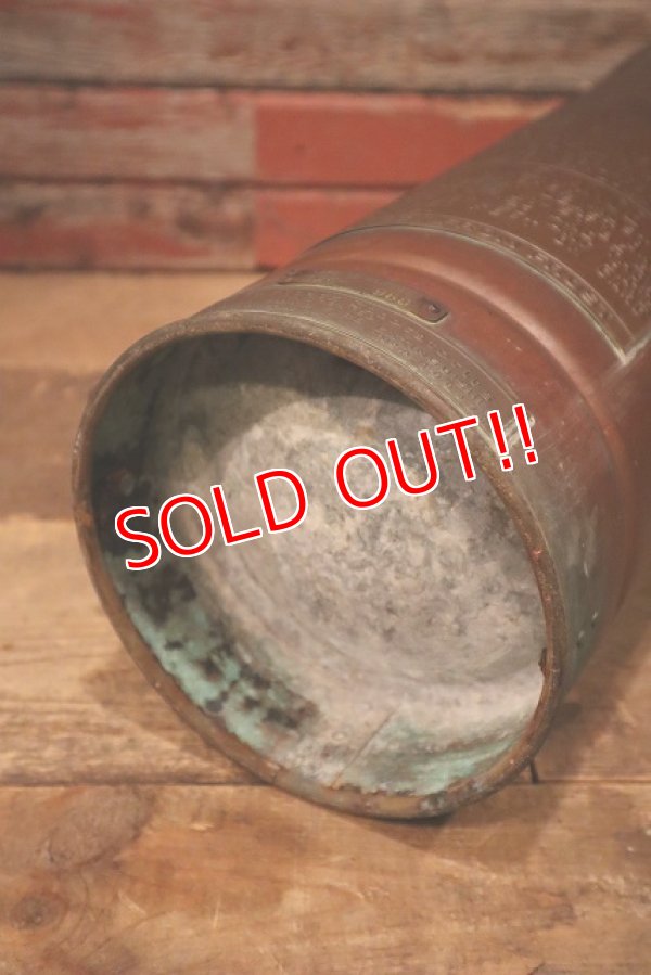 画像10: dp-230301-20 1940's-1950's Metal Fire Extinguisher