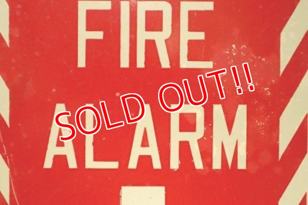 画像3: dp-230301-21 FIRE ALARM / Vintage Metal Sign