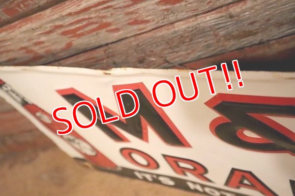 画像6: dp-230301-07 M & S ORANGE / 1940's-1950's Metal Sign