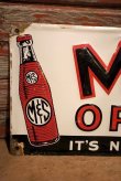 画像2: dp-230301-07 M & S ORANGE / 1940's-1950's Metal Sign