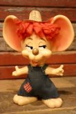 画像1: ct-230201-41 ROYALTY Industries / 1970's Roy Des of Fla Mouse Coin Bank "Rosy"