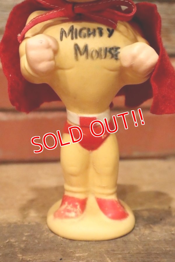 ct 230301 60 Mighty Mouse 1950 s 1960 s Rubber Doll Jack s Mart