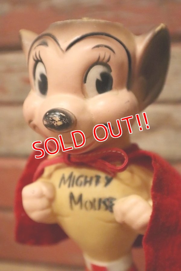 画像2: ct-230301-60 Mighty Mouse / 1950's-1960's Rubber Doll