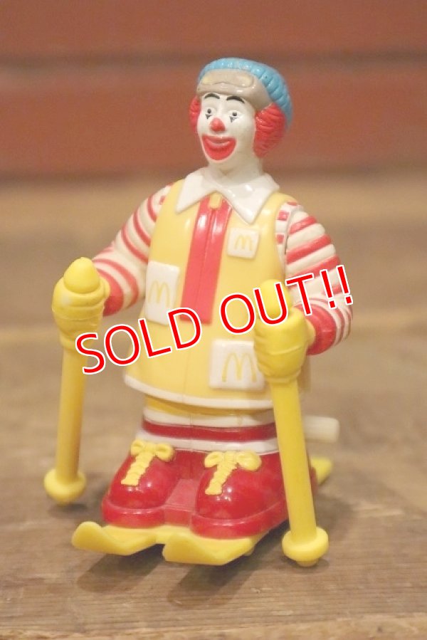 画像1: ct-230301-01 McDonald's / 1994 Winter Sports "Ronald Ski" Happy Meal Toy