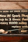 画像3: dp-230301-14 AC Spark Plugs / 1950's Store Display Rack