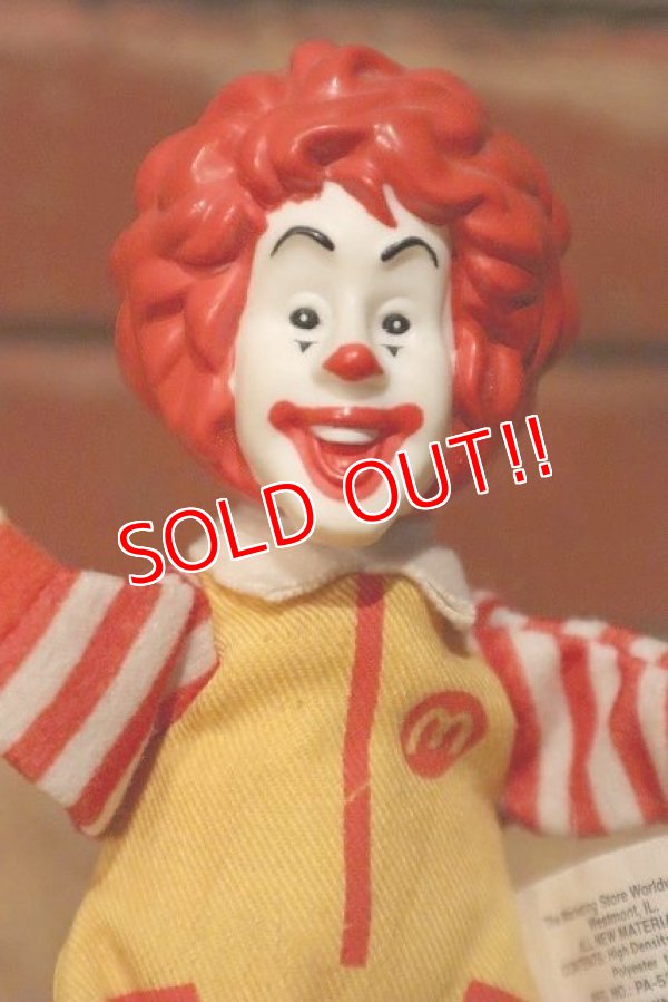 画像2: ct-230301-64 McDonald's / Ronald McDonald 2002 Finger Puppet