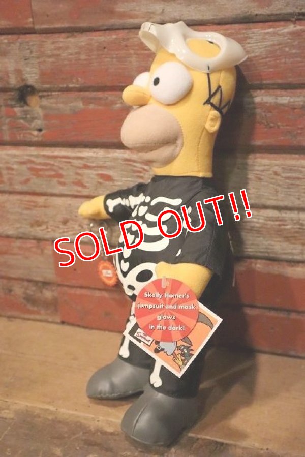 画像5: ct-230101-06 The Simpsons / Applause 2003 Skelly Homer Doll