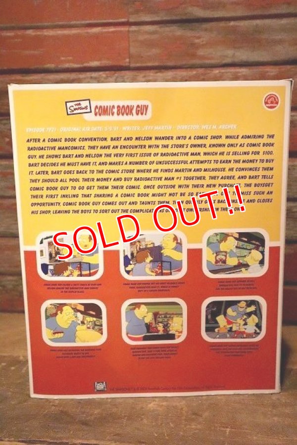画像7: ct-230101-06 The Simpsons / Applause 2003 Episode Collectable Doll "Comic Book Guy"
