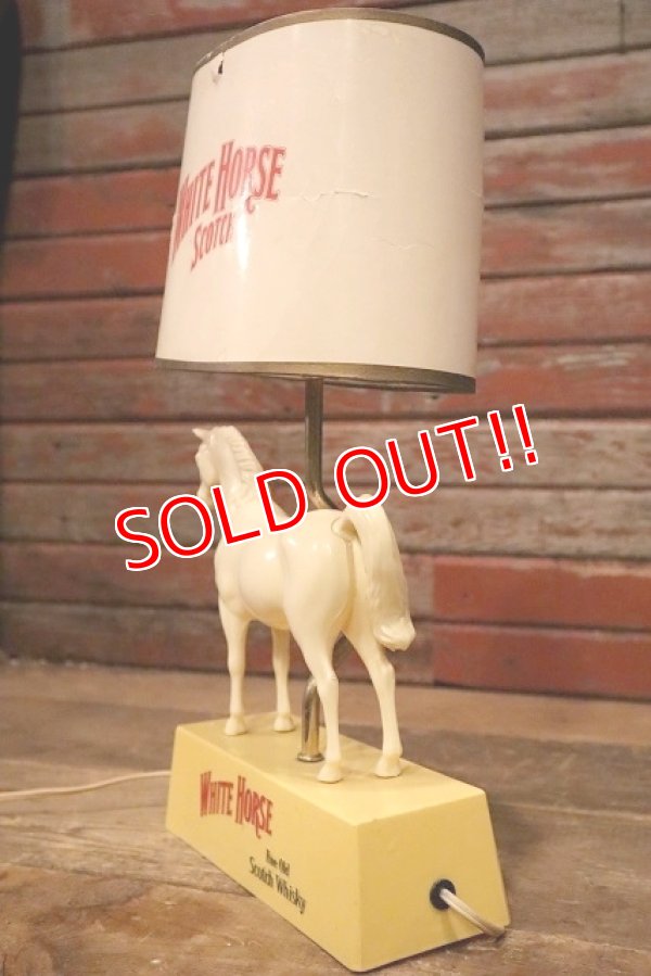 画像5: dp-230301-08 White Horse Scotch Whisky / 1970's Stand Light