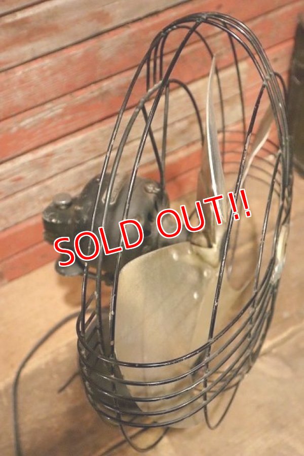 画像7: dp-230301-26 GENERAL ELECTRIC / 1940's Metal Electric Fan