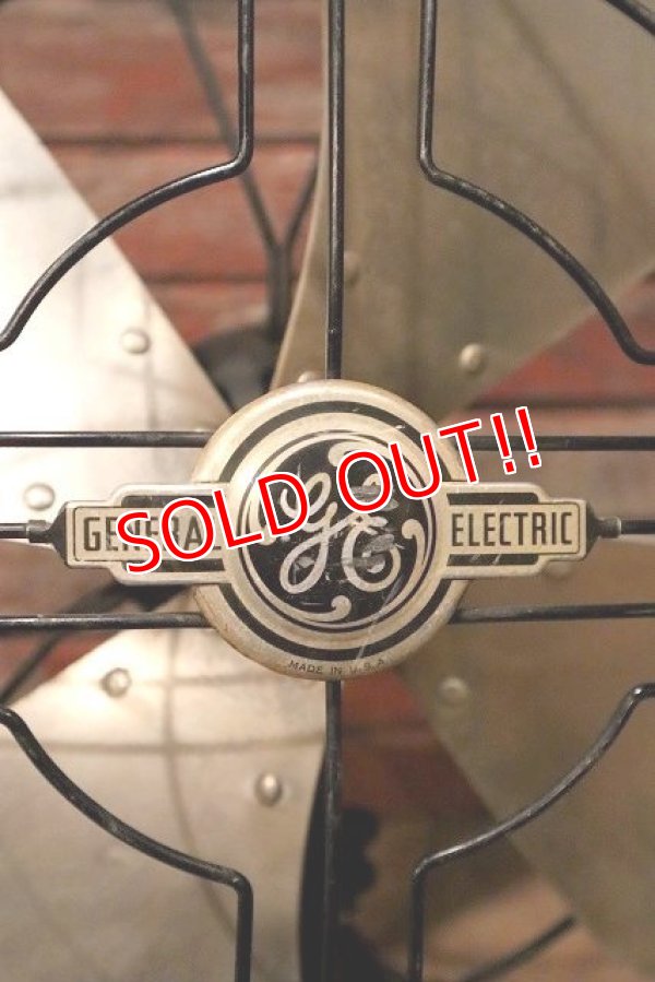 画像2: dp-230301-26 GENERAL ELECTRIC / 1940's Metal Electric Fan