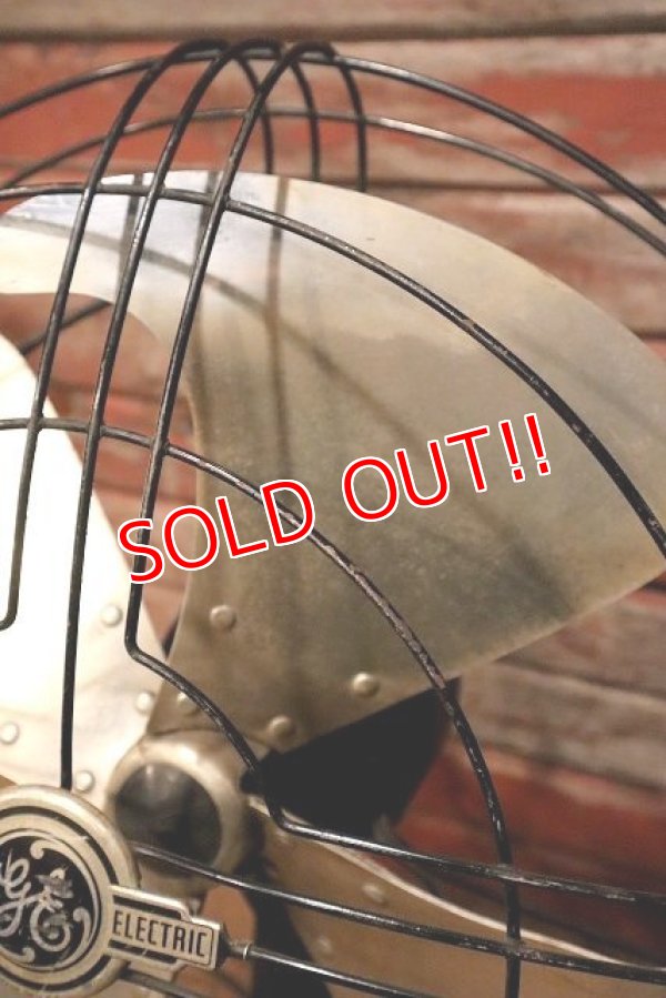 画像4: dp-230301-26 GENERAL ELECTRIC / 1940's Metal Electric Fan