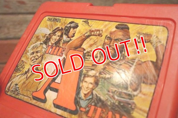 画像5: ct-230301-81 THE-A-TEAM / Thermos 1983 Plastic Lunchbox