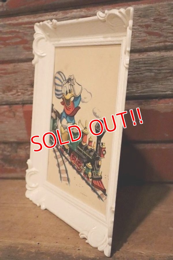 画像6: ct-230301-98 Donald Duck / 1960's-1970's Picture Frame