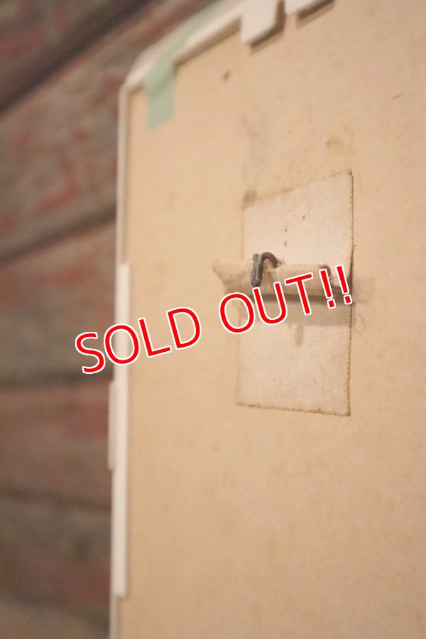 画像8: ct-230301-98 Donald Duck / 1960's-1970's Picture Frame