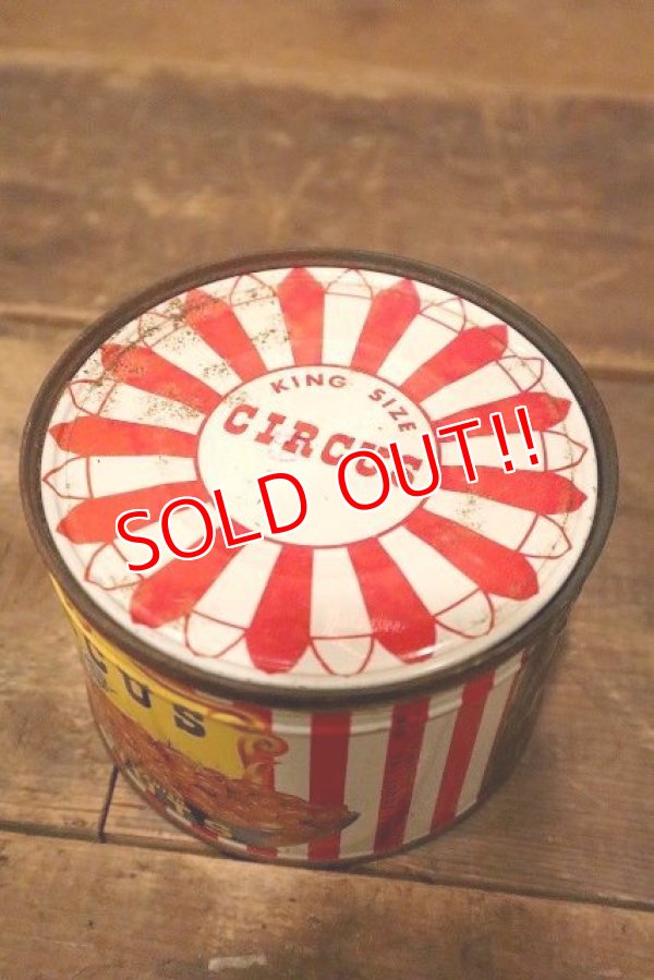 画像6: dp-230301-38 CIRCUS FOODS , INC. / 1950's CIRCUS PEANUTS CAN