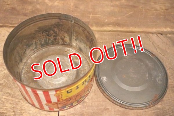 画像8: dp-230301-38 CIRCUS FOODS , INC. / 1950's CIRCUS PEANUTS CAN