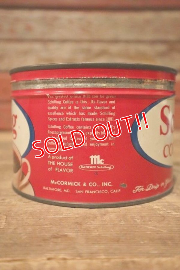 画像4: dp-230301-35 McCORMICK Schilling COFFEE / Vintage Tin Can