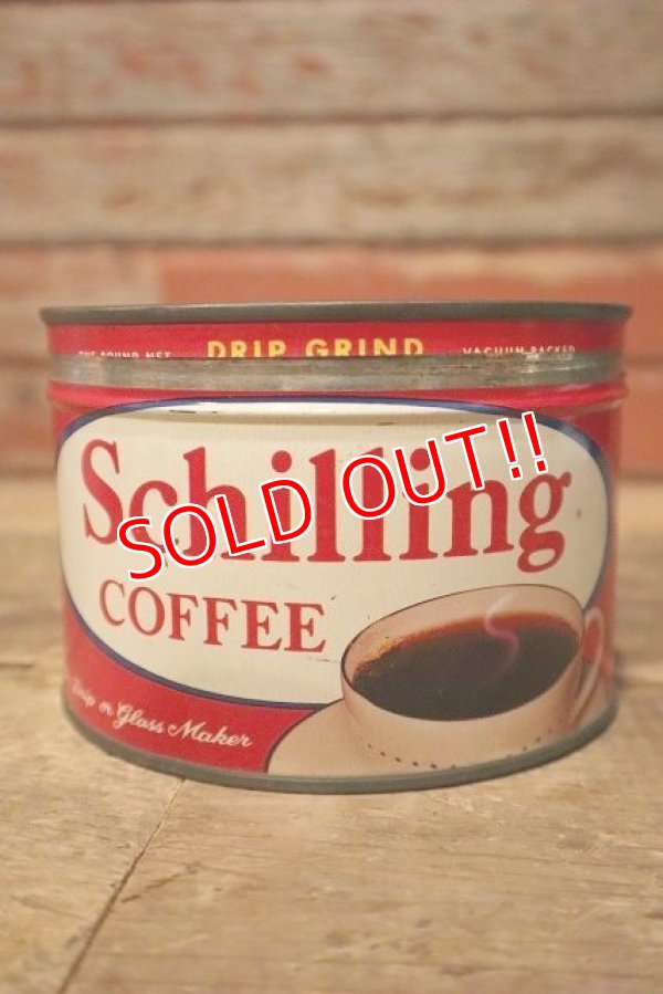 画像1: dp-230301-35 McCORMICK Schilling COFFEE / Vintage Tin Can