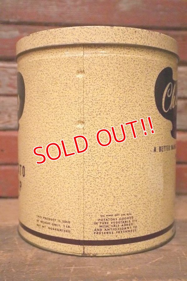 画像3: dp-230301-39 Charles Chips / Vintage Potato Chips Can