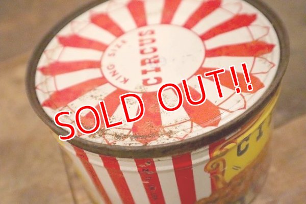 画像7: dp-230301-38 CIRCUS FOODS , INC. / 1950's CIRCUS PEANUTS CAN