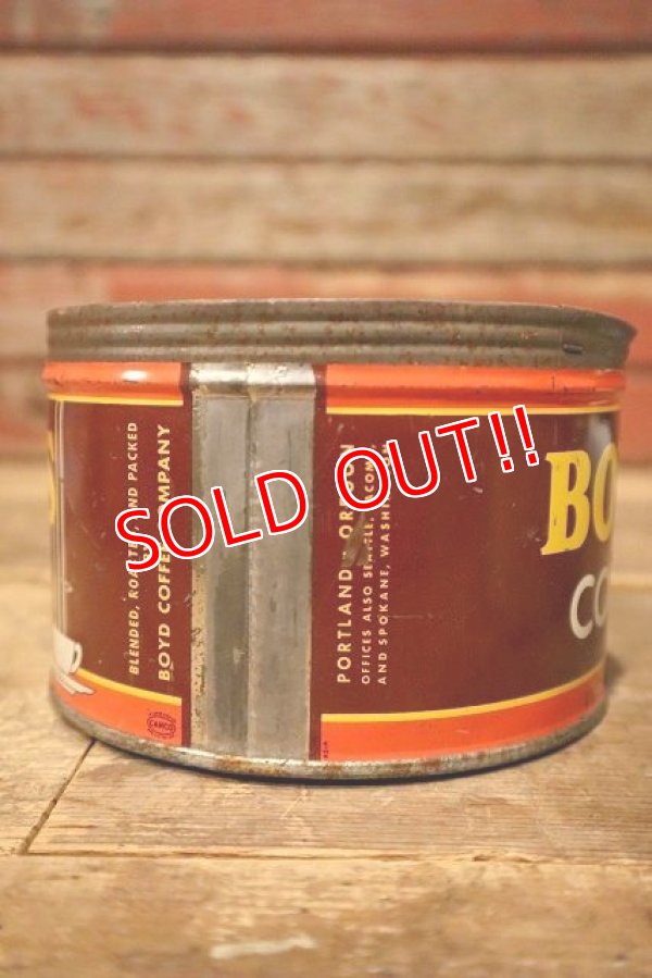 画像5: dp-230301-36 BOYD'S COFFEE / Vintage Tin Can