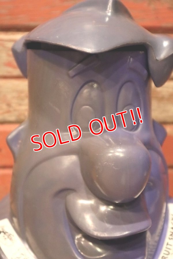 画像2: ct-230301-68 Fred Flintstone / Ferrara Pan Candy Co. 1990's Real Fruit Snacks Plastic Jar