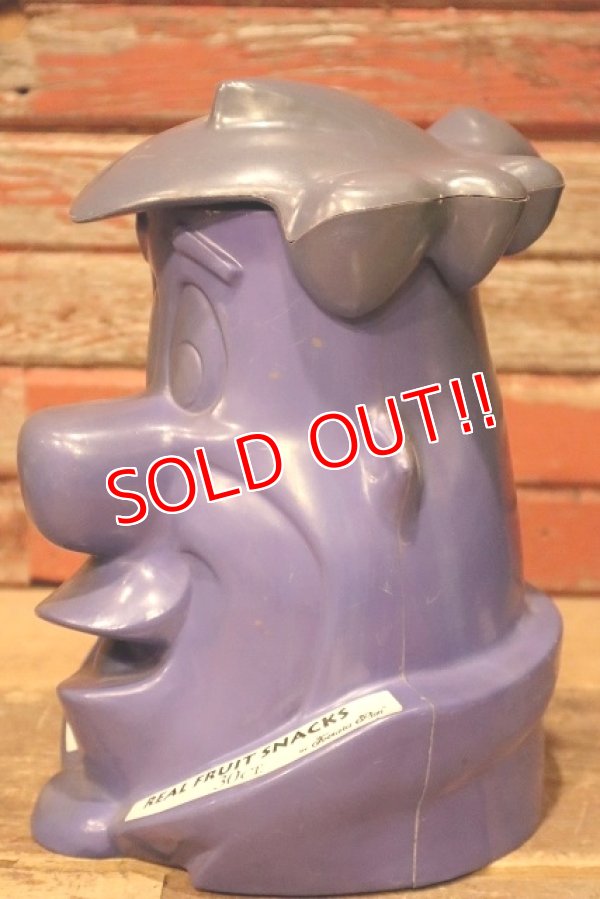 画像4: ct-230301-68 Fred Flintstone / Ferrara Pan Candy Co. 1990's Real Fruit Snacks Plastic Jar