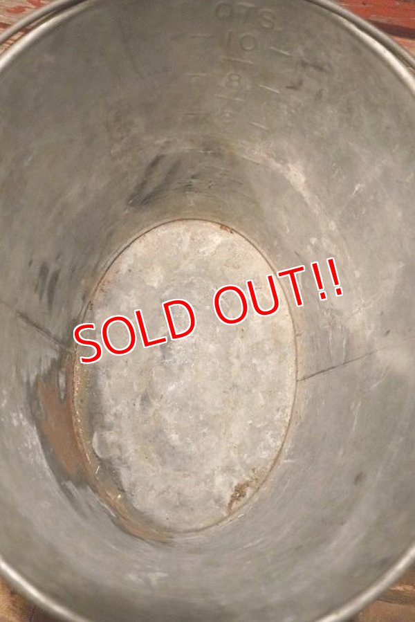 画像9: dp-230301-41 NESCO / Galvanized Oval Pail Bucket