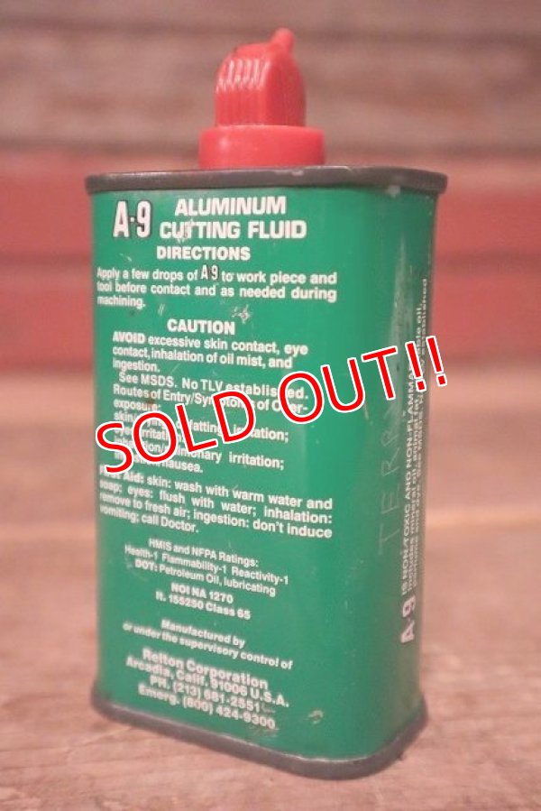 画像2: dp-220401-180 RELTON A-9 / ALUMINIUM CUTTING FLUID Handy Oil Can