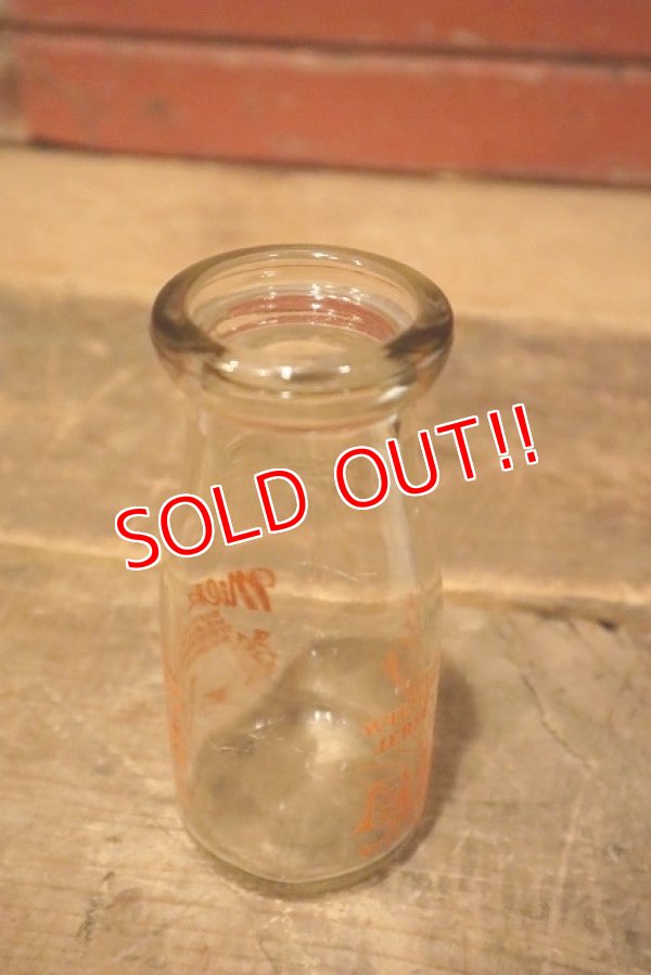 画像6: dp-230301-33 WILLOW MEADOW JERSEY FARM / Vintage Milk Bottle