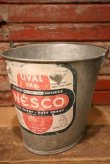 画像1: dp-230301-41 NESCO / Galvanized Oval Pail Bucket