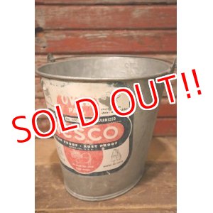 画像: dp-230301-41 NESCO / Galvanized Oval Pail Bucket