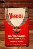 画像1: dp-230301-48 VEEDOL / OUTBOARD MOTOR OIL 1 U.S. Quart Can