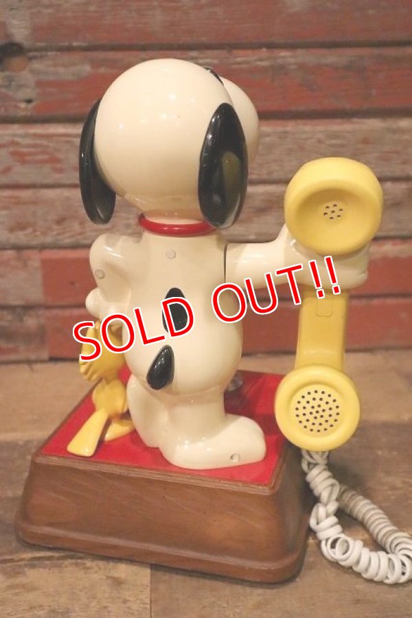 画像6: ct-230301-103 Snoopy & Woodstock / 1976 Telephone