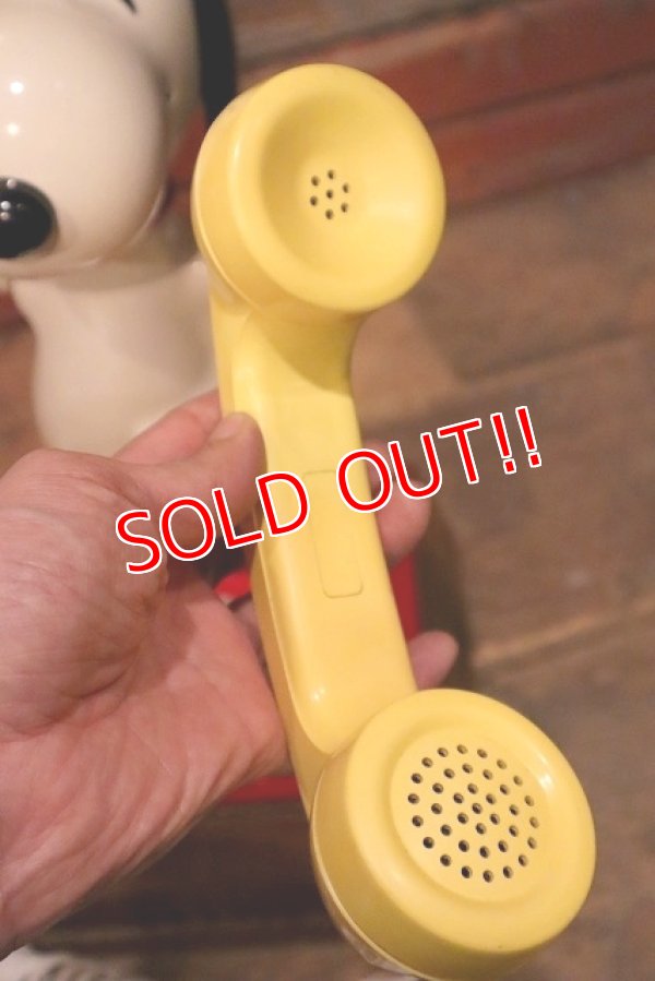 画像10: ct-230301-103 Snoopy & Woodstock / 1976 Telephone