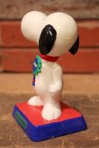 画像5: ct-230301-104 Snoopy / Determined 1970's Paper Mache Figure "It's hero time."