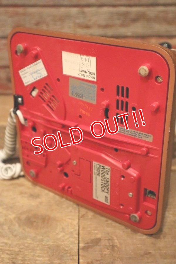 画像11: ct-230301-103 Snoopy & Woodstock / 1976 Telephone