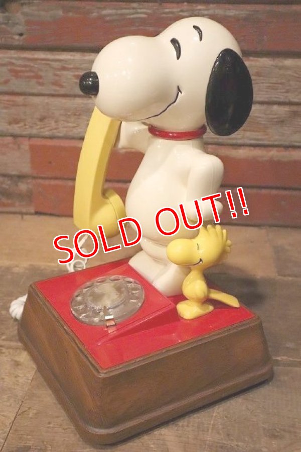 画像4: ct-230301-103 Snoopy & Woodstock / 1976 Telephone