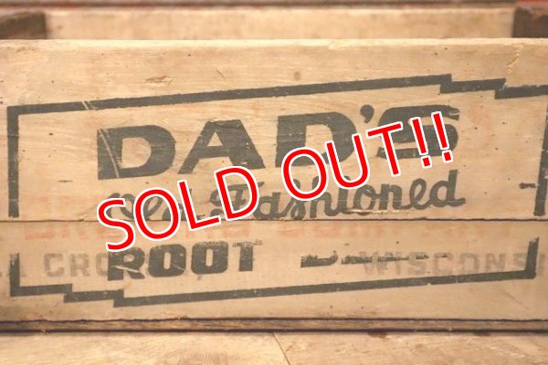 画像2: dp-230301-124 DAD'S ROOT BEER / Wood Box