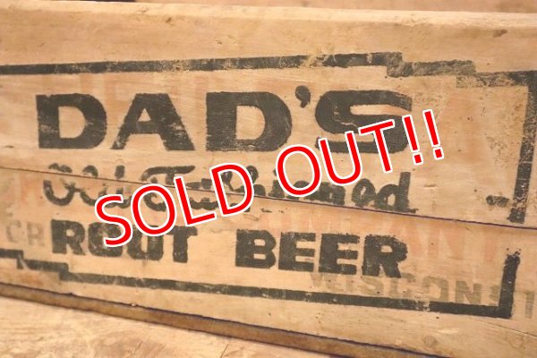 画像4: dp-230301-124 DAD'S ROOT BEER / Wood Box